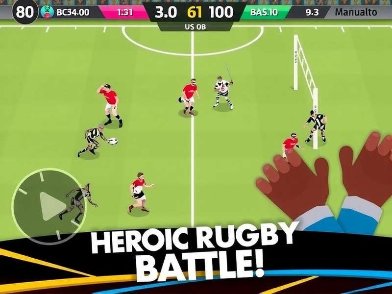 Heroic Rugby Battle Gameplay